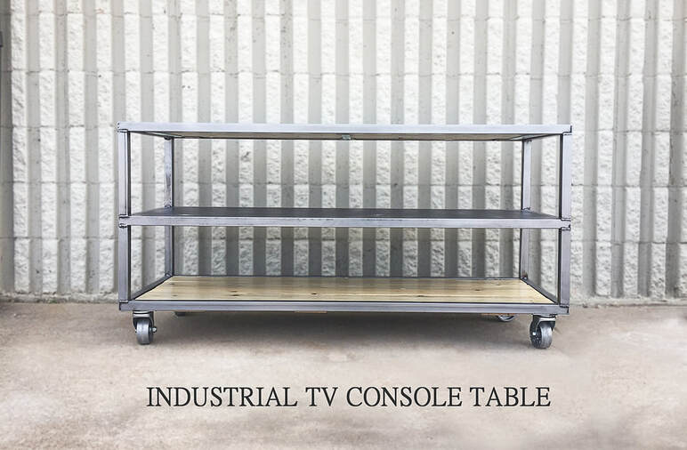 Denver, Colorado, Industrial TV console table, modern TV console table, rustic TV console table, media storage, industrial TV Stand, modern TV Stand, Rustic Entertainment Centers & TV Consoles, reclaimed wood TV Stand, media console, media cabinets, Industrial entertainment center, industrial TV stand with wheels, living room decoration ideas, great living room  ideas, living room  remodeling, industrial living room decor, modern living room decor, metal console table, 